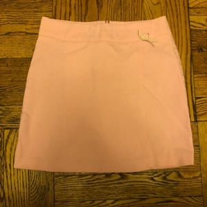 ❗️MAKE OFFER❗️pink Sunhill skirt with white bow